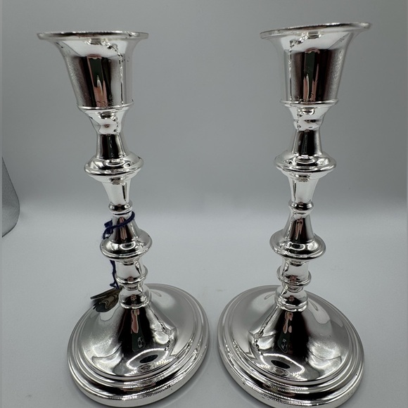 Leonard Silver Mfg. Candlestick Holders – Towle Silver Company - Picture 3 of 5